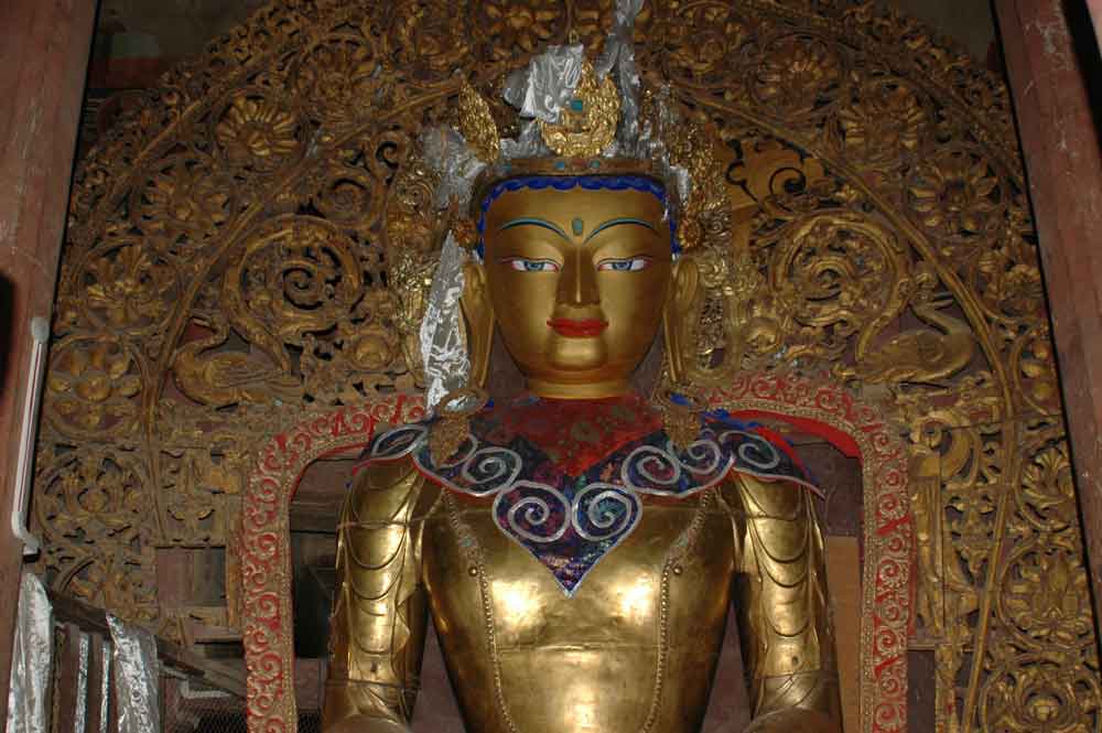 66 - Tibet - Gyantse, stupa de Khumbhum